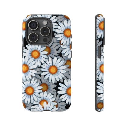 Daisies In Contrast - iPhone Case