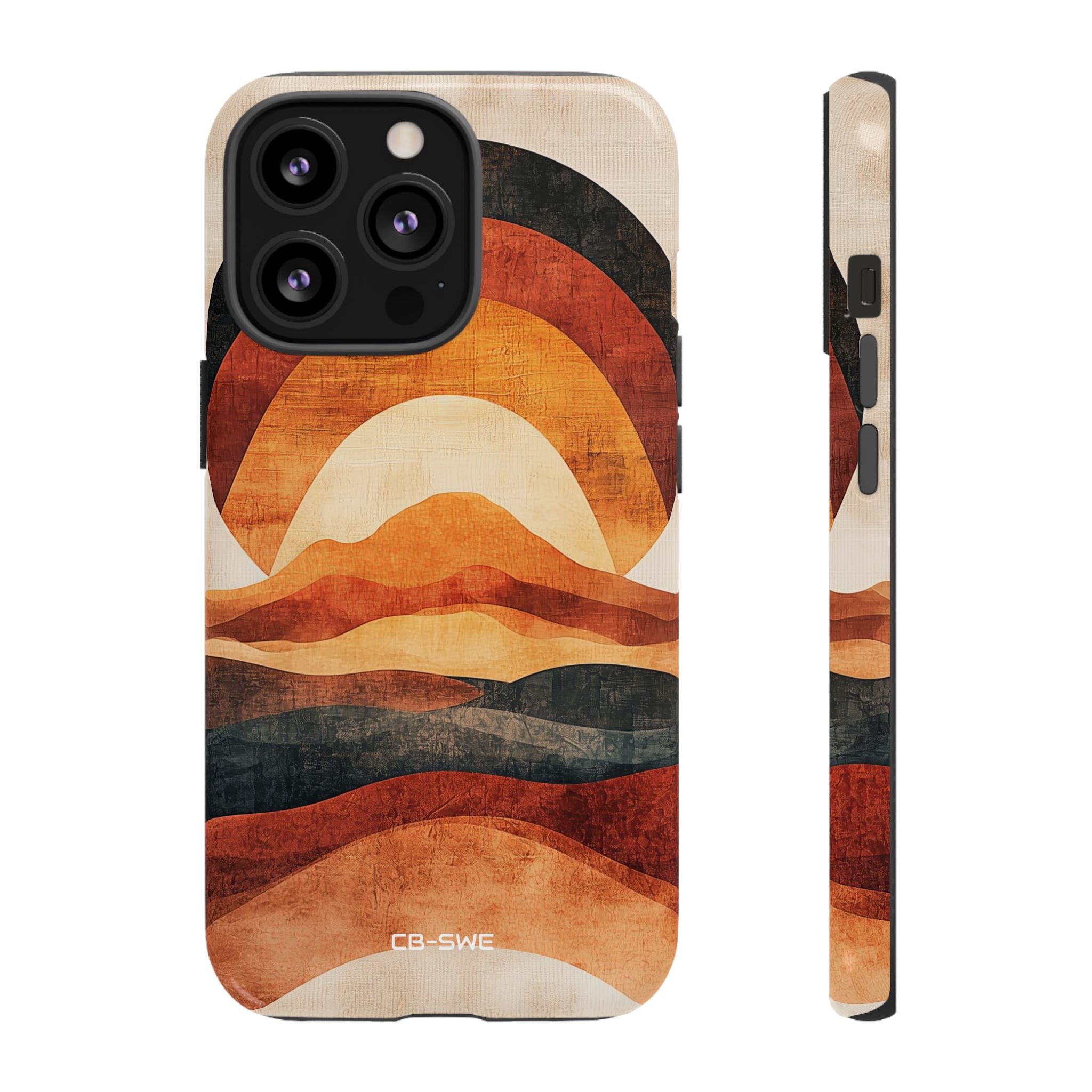 Sunrise Embraces Mountains - iPhone Case
