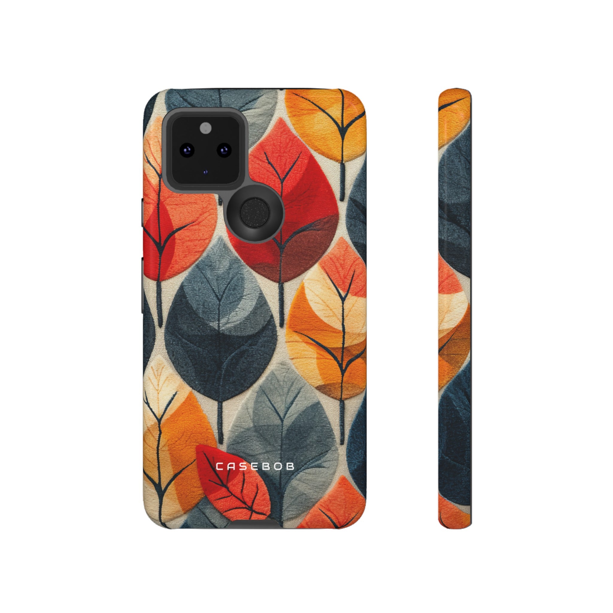 Scandinavian Leafy Serenity - Protective Phone Case