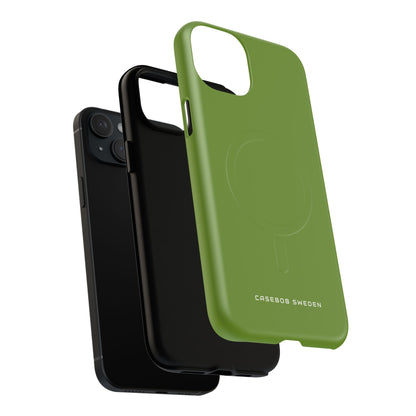 Olive Drab iPhone 15 | Tough+ Phone Case