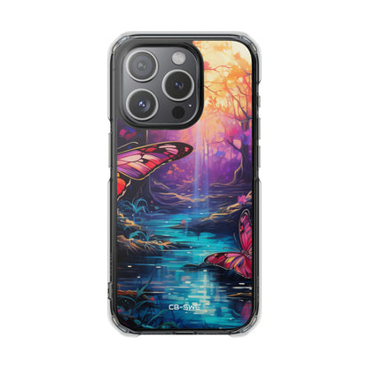 Enchanted Butterfly Forest iPhone Case - Impact
