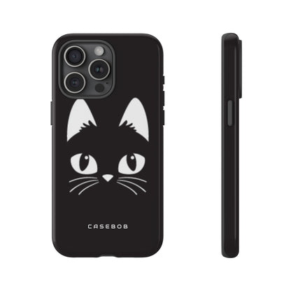 Cartoon Cat Icon - Protective Phone Case