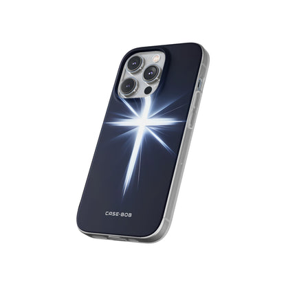 Glowing Crossburst iPhone 14 Pro Case - Soft