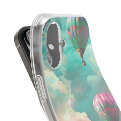 Pastel Balloon Adventure - Flexi iPhone 16 Phone Case