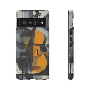 Cello Abstraction | Protective Phone Case for Google Pixel