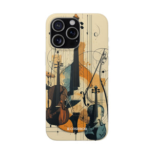 Strings in Motion | Flexible Phone Case for iPhone