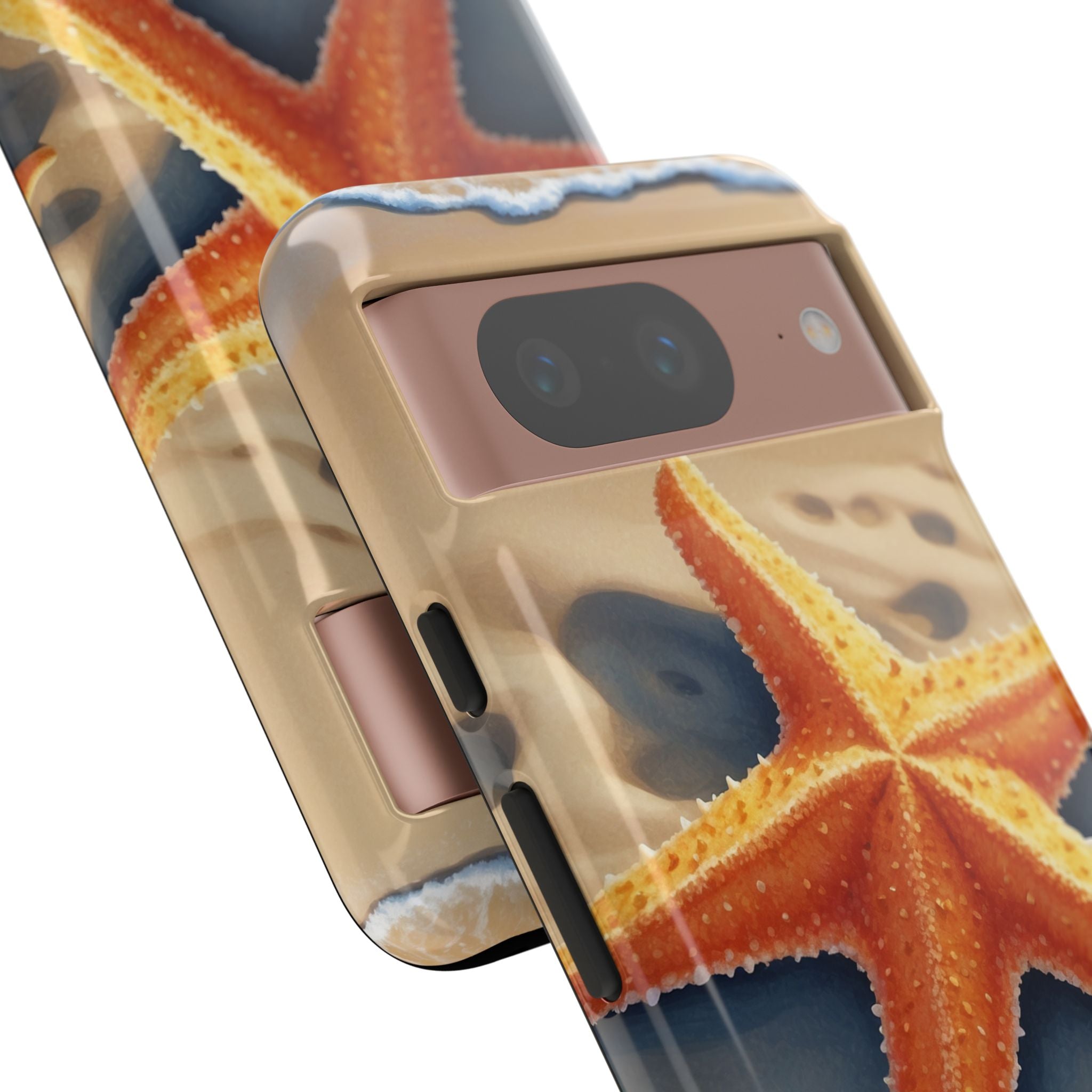 Starfish Rests On Sand - Google Pixel Case