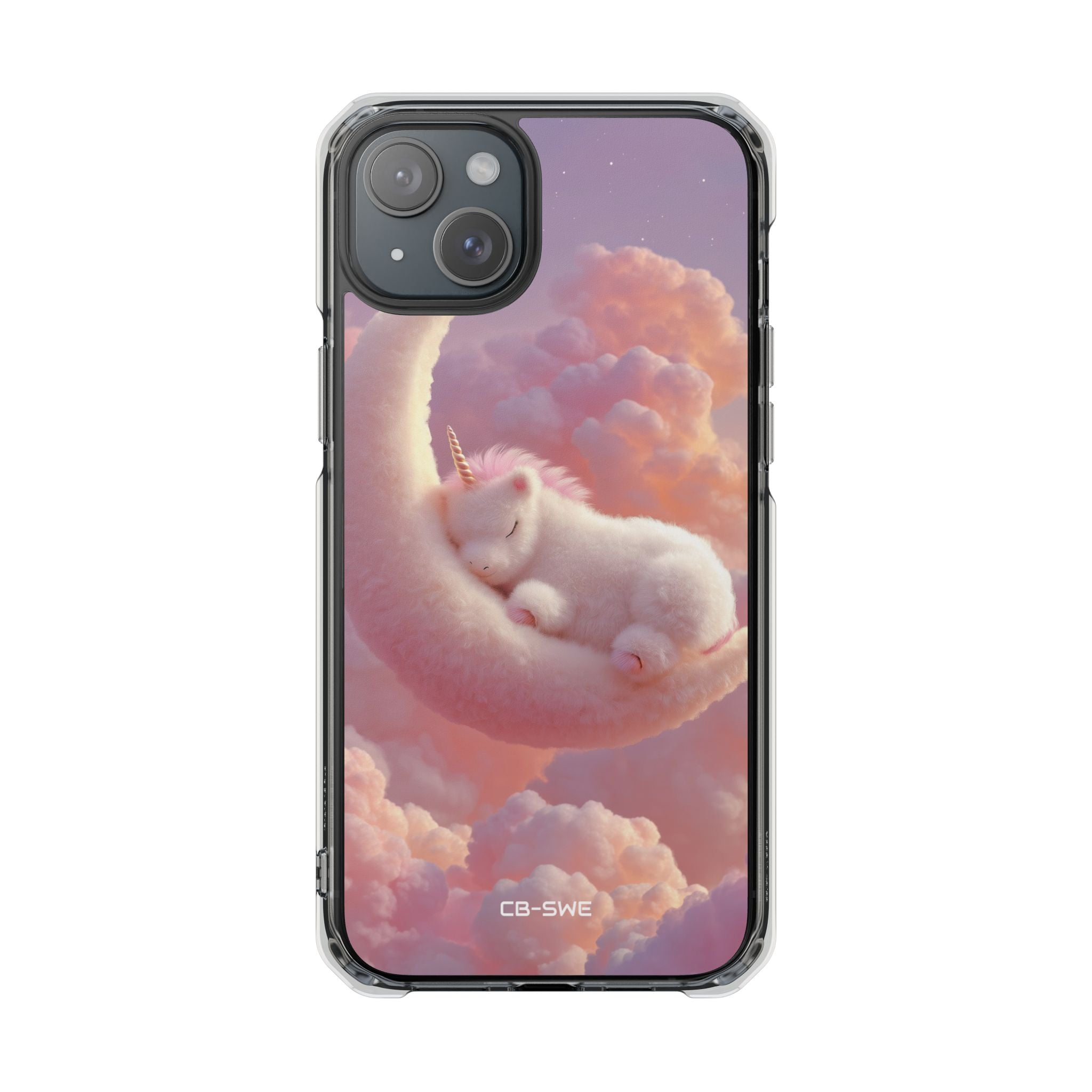Dreamy Unicorn Nestles iPhone Case - Impact