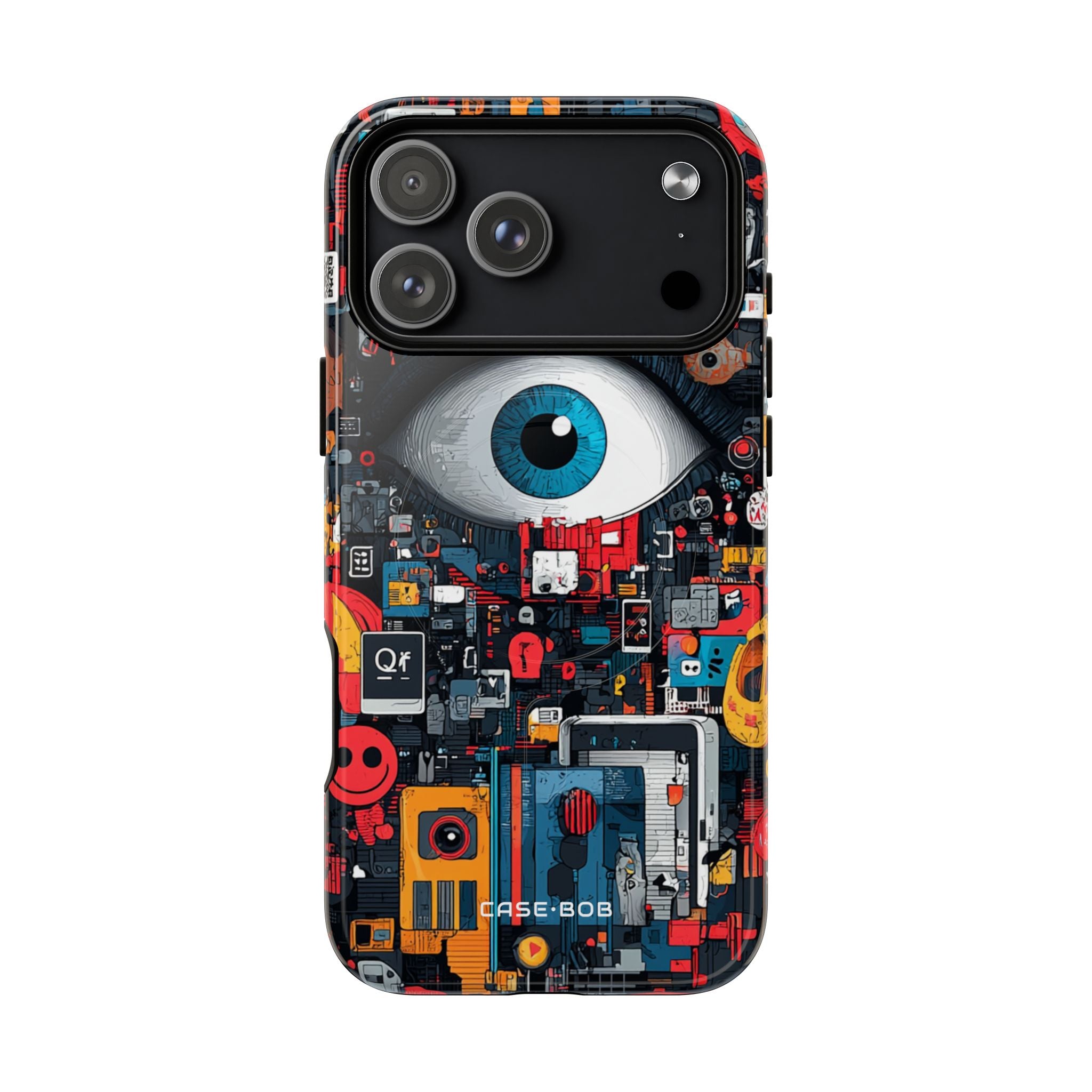 Digital Eye Blue iPhone 17 Pro Max Case - Tough+