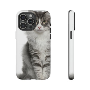 Forest Cat - Protective Phone Case