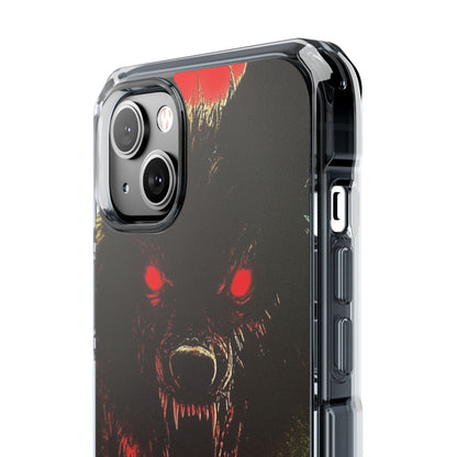 Crimson Wolf iPhone 14 Plus Case - Impact