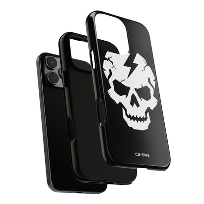 Cracked Skull Drama - iPhone Case