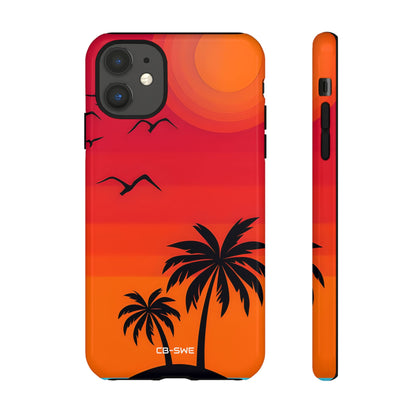 Summer Sunset Silhouettes - iPhone Case