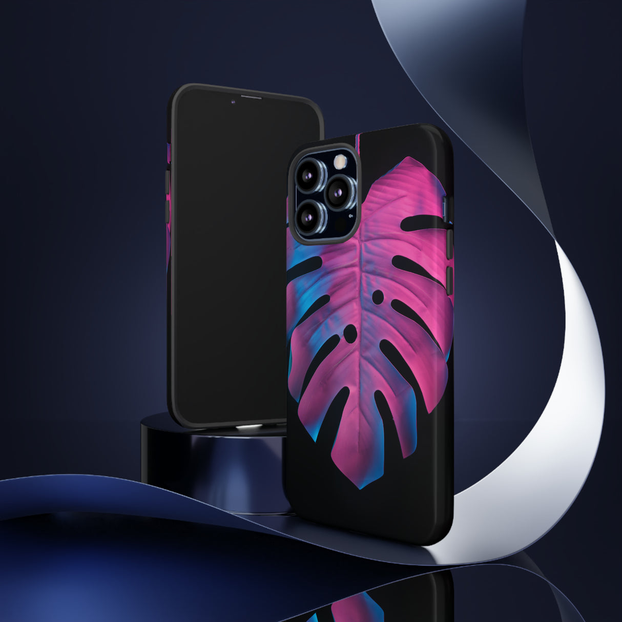 Tropical Palm Leaves - Protective Phone Case