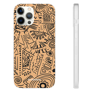 Mystic Tribal Geometry | Flexible Phone Case for iPhone