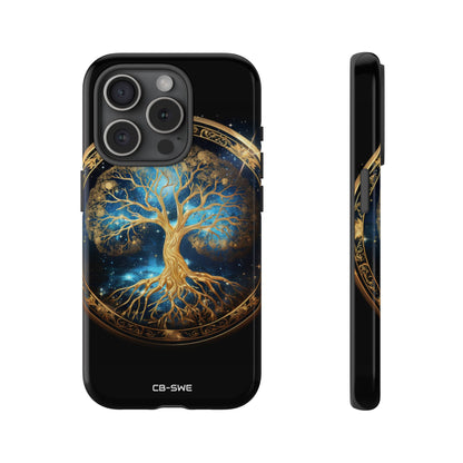 Cosmic Tree Radiance - iPhone Case