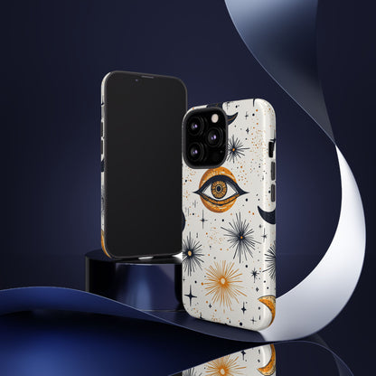 Celestial Eye Glows - iPhone Case