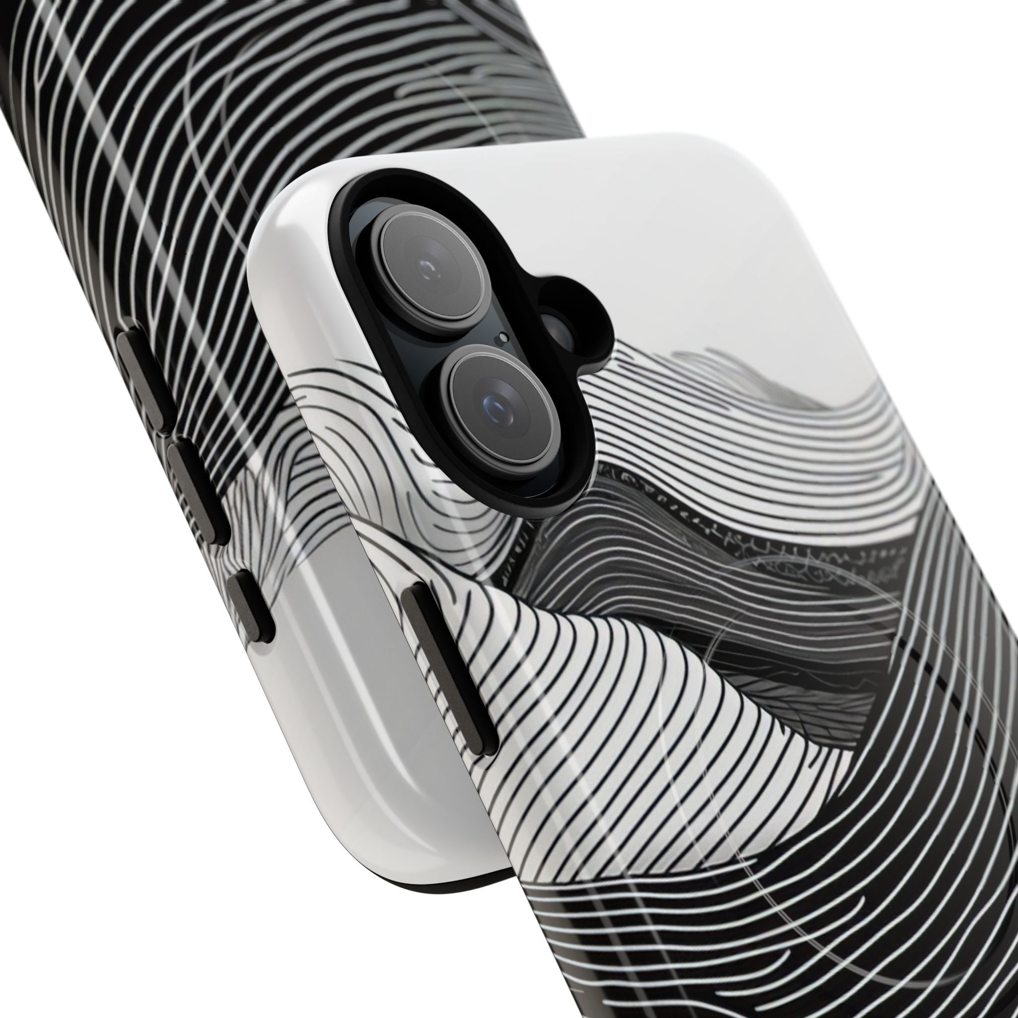 Undulating Horizon Waves iPhone 16  Tough+ Phone Case