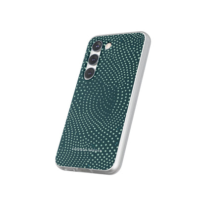 Teal Rippleflow Samsung S23 - Flexi Phone Case