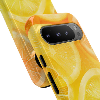 Citrus Splash Burst Google Pixel 9 - Tough