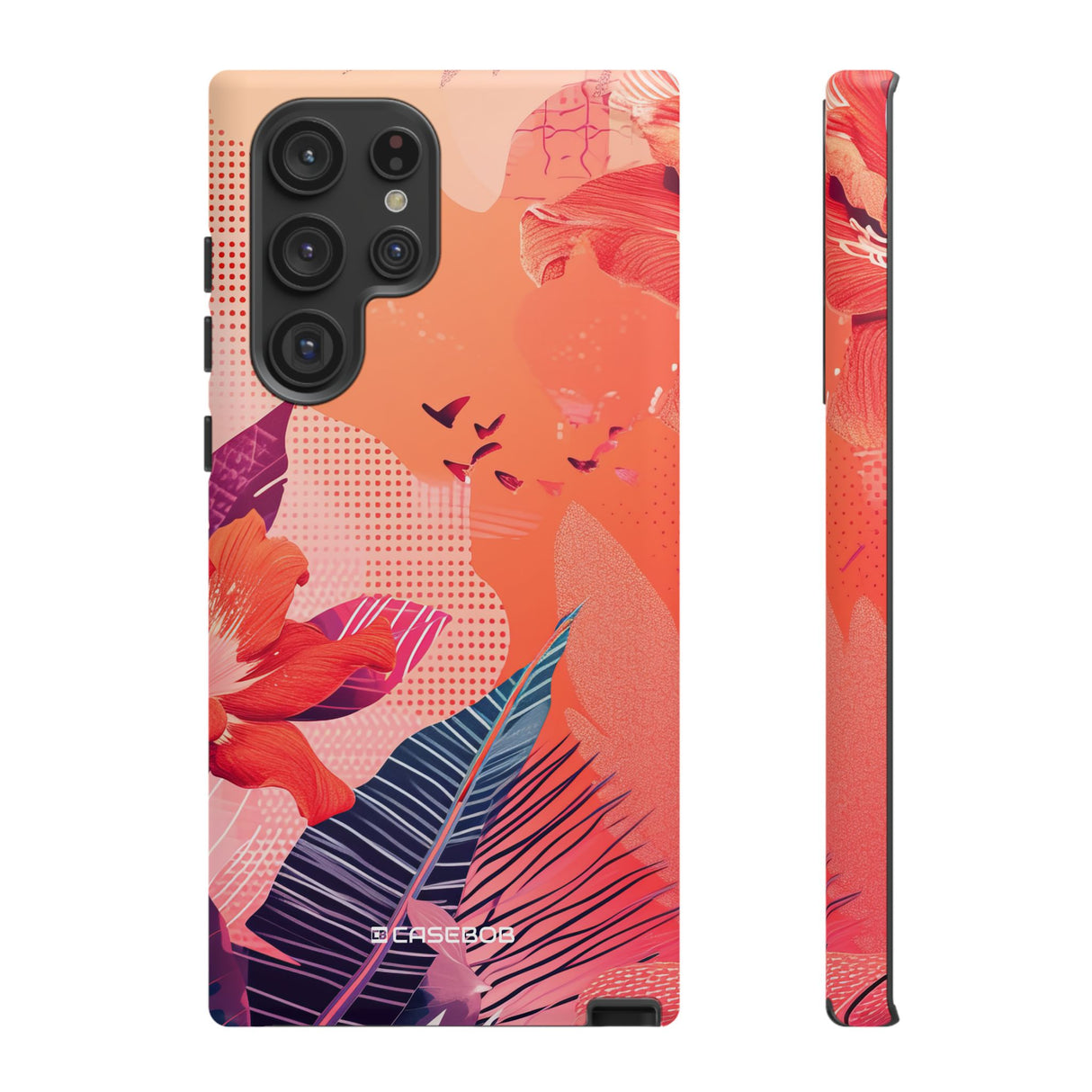 Living Coral Design | Handyhülle für Samsung (Schutzhülle)