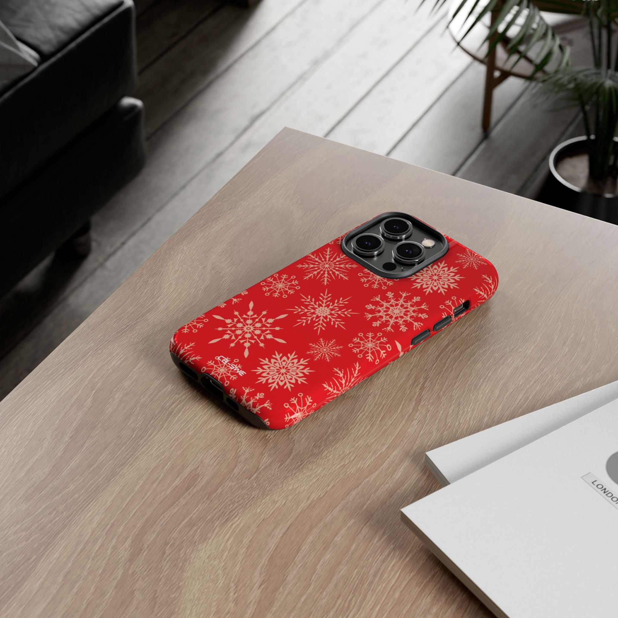 Snowflakes Dance Bright - iPhone Case