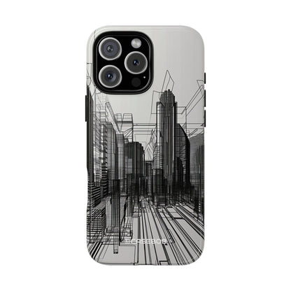 Urban Symphony: Monochromatic Lines - for iPhone 16