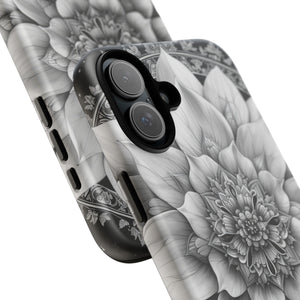 Celestial Mandala in Monochrome - for iPhone 16