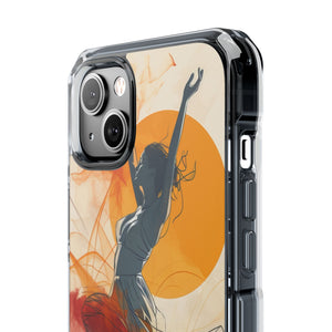 Sunlit Grace - Phone Case for iPhone (Clear Impact - Magnetic)