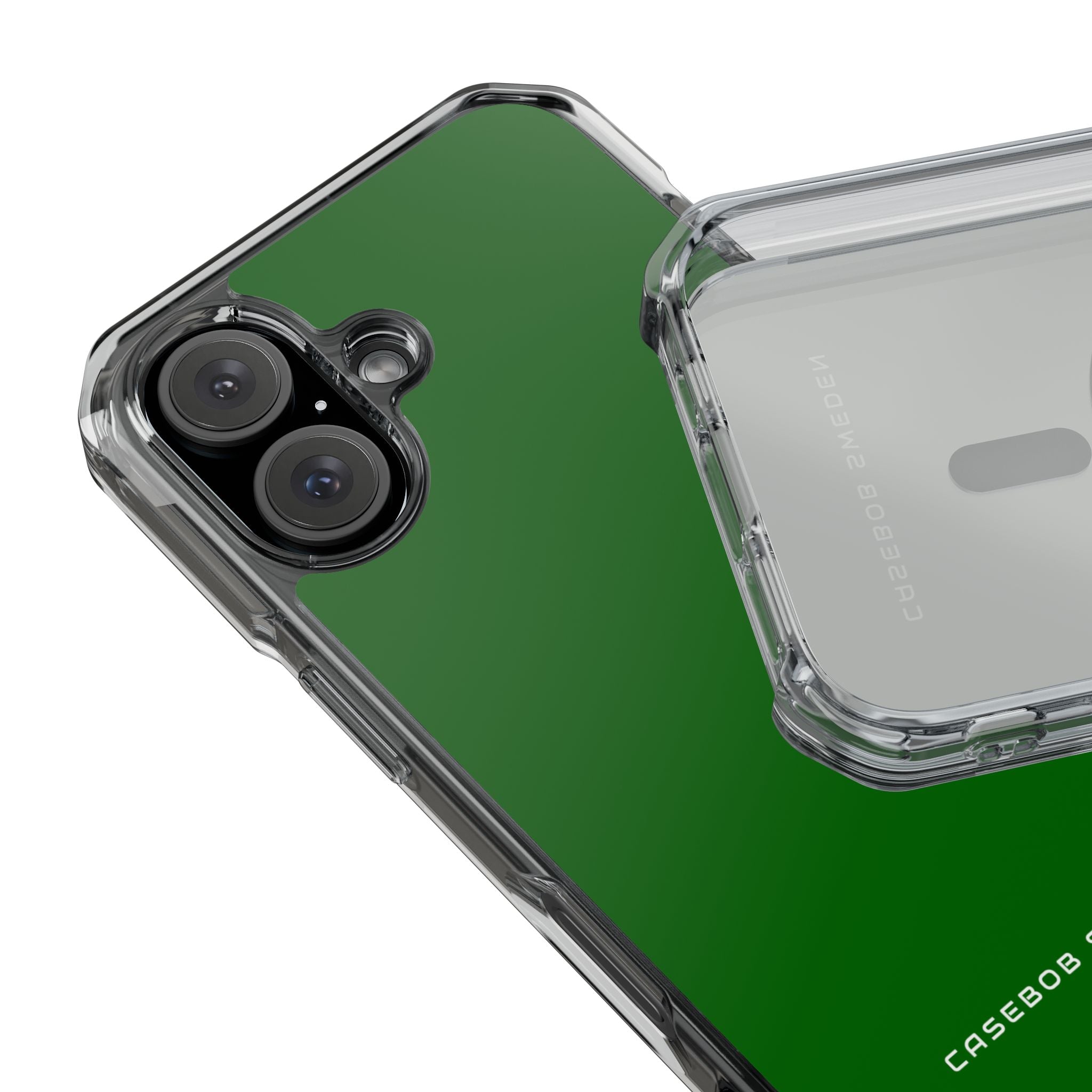 Dark Green iPhone 16 - Clear Impact Phone Case