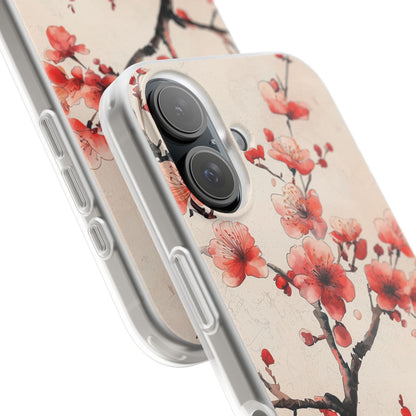 Blossom Shadow iPhone 16 Case - Soft