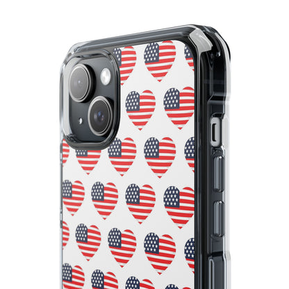 Hearts Embrace Freedom iPhone Case - Impact