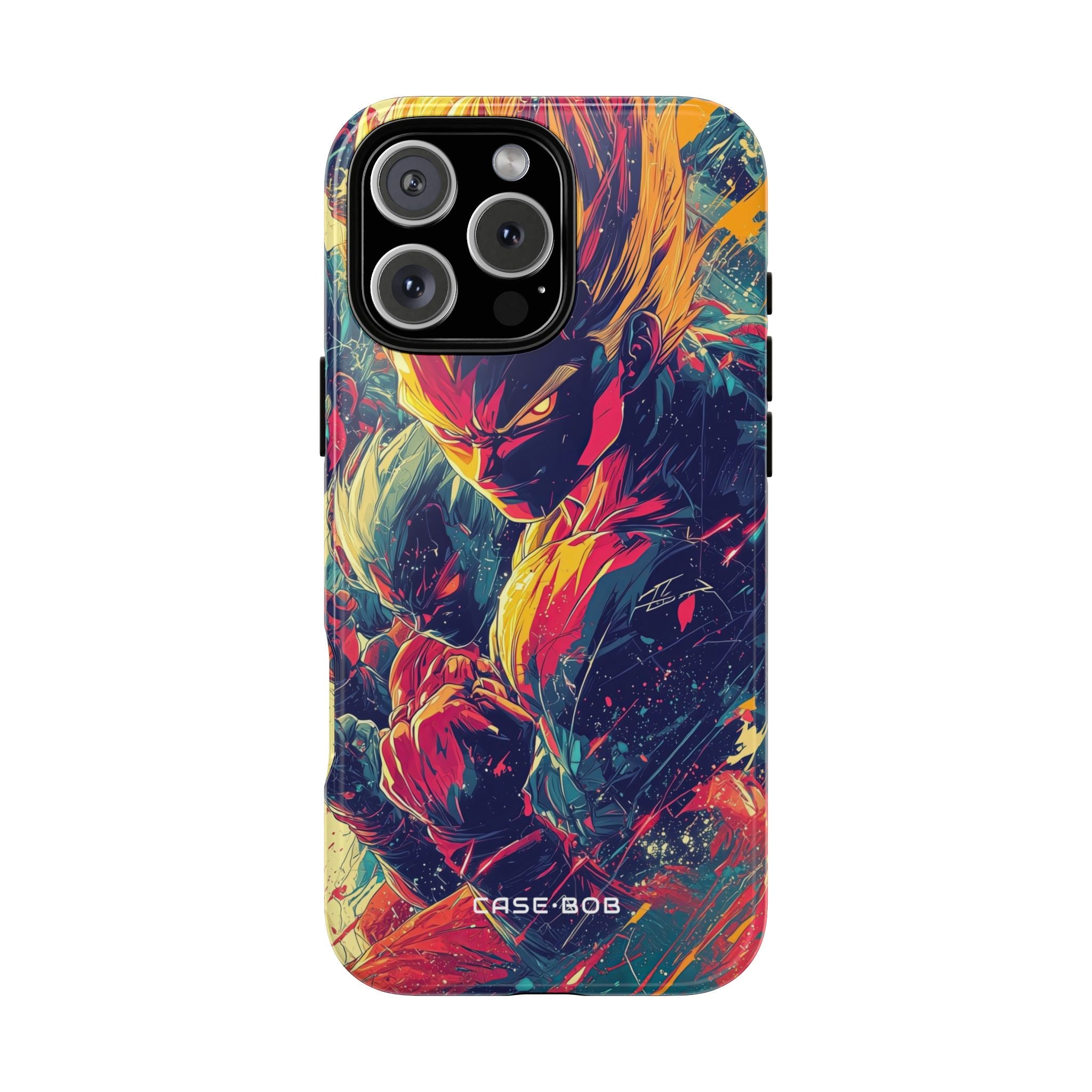 Yellow Fury iPhone 16 Pro Max Case - Tough