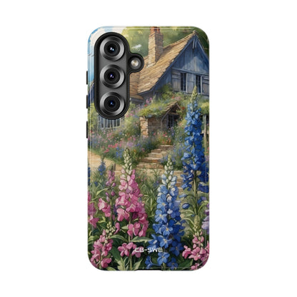Cottage Surrounded Blossoms - Samsung Case