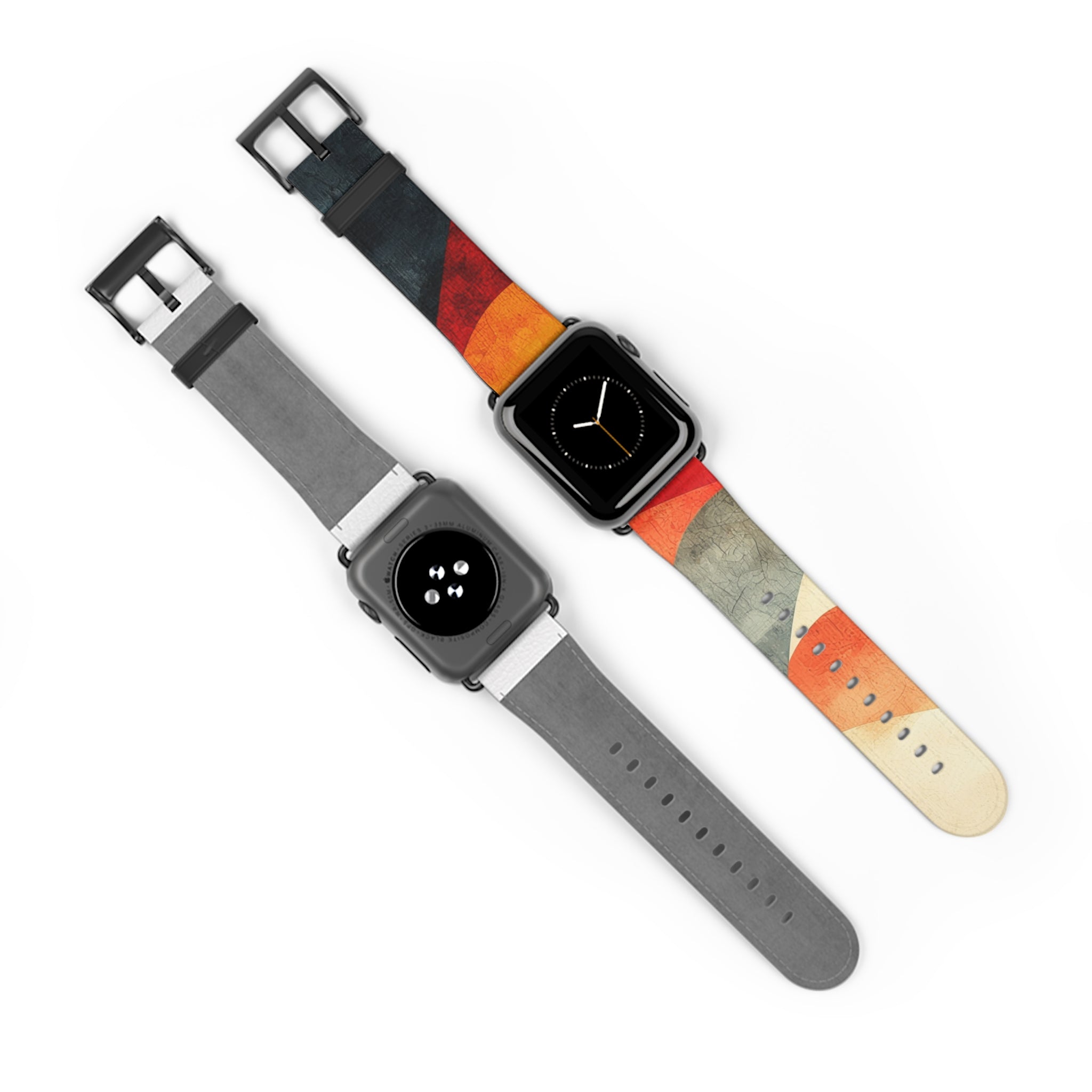 Crimson Ripples - Watch Band