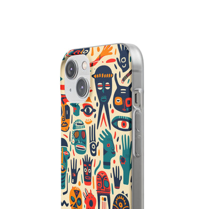 Vivid Faces iPhone 14 Case - Soft