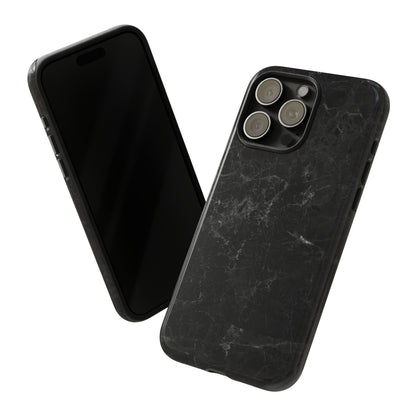 Black Marble - Protective Phone Case