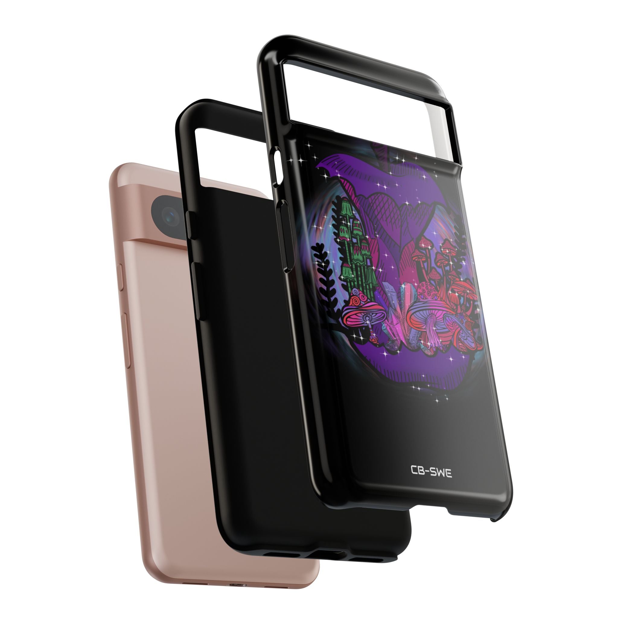 Mystical Purple Apple - Google Pixel Case