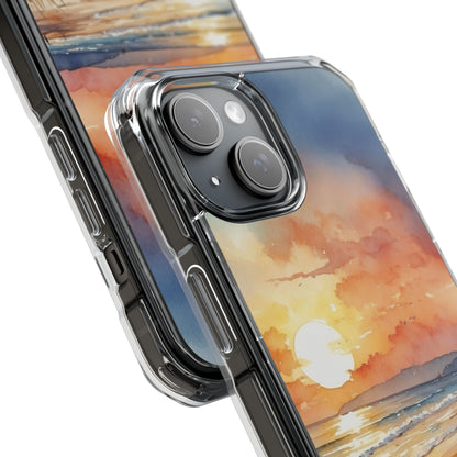 Sunset Dances Over iPhone Case - Impact