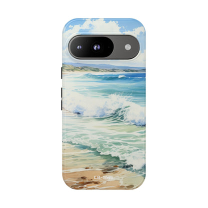 Serene Coastal Watercolors - Google Pixel Case