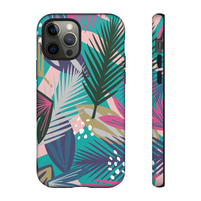 Tropical Leaf Loki - Protective Phone Case