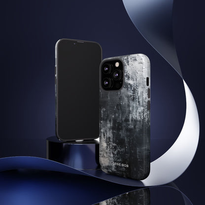 Textured Blackscape iPhone 13 Pro Case - Tough
