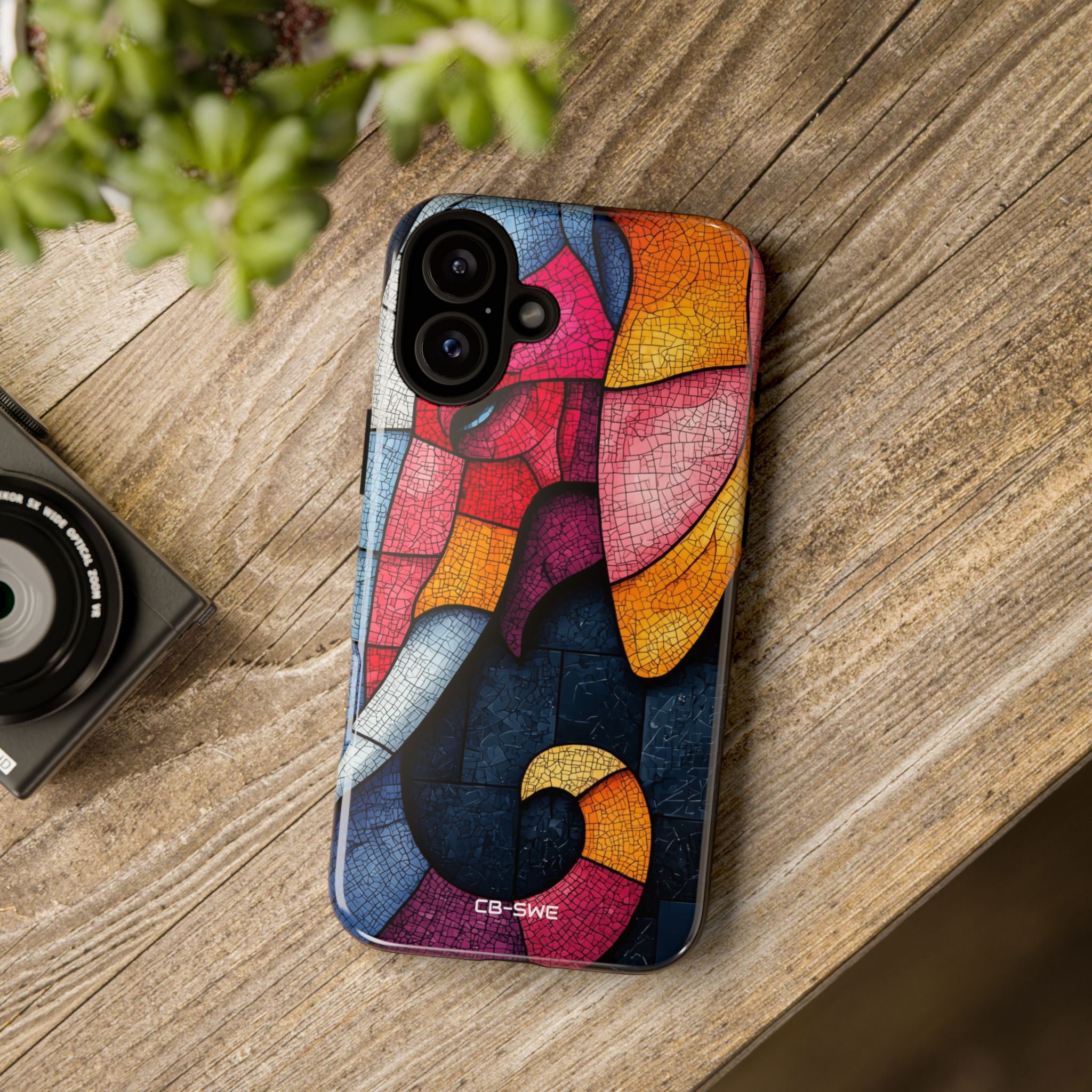 Elephant Reflects Light - iPhone Case