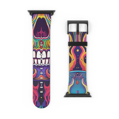Psychedelic Skull - Watch Band