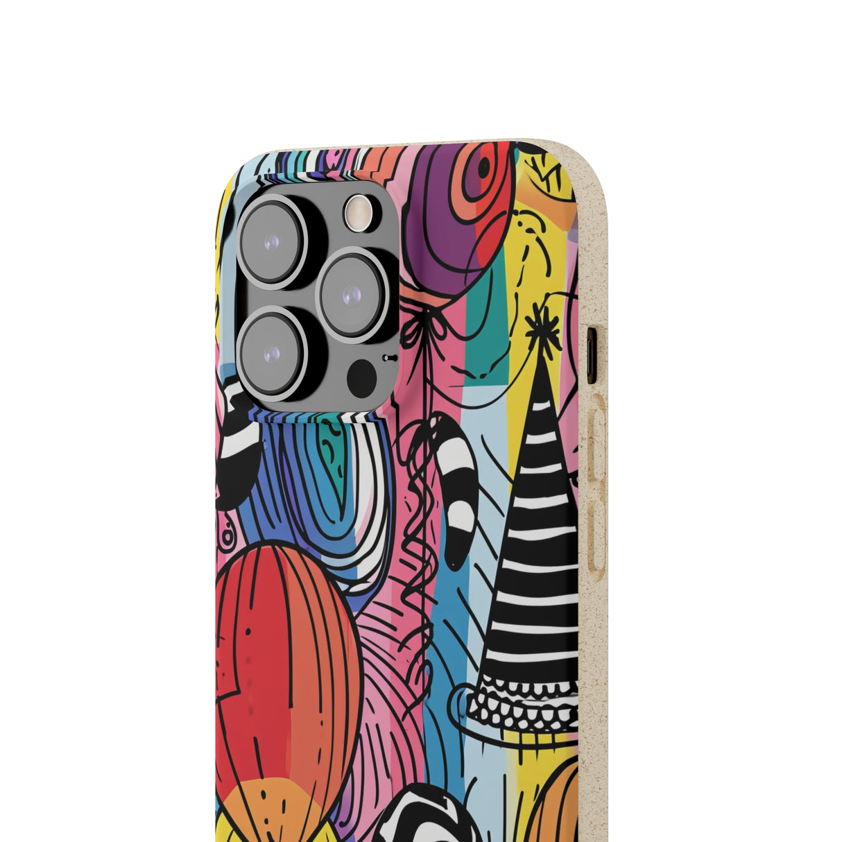 Vibrant Party Whimsy | Biodegradable Phone Case