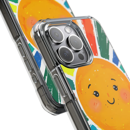Radiant Smiling Sun iPhone Case - Impact
