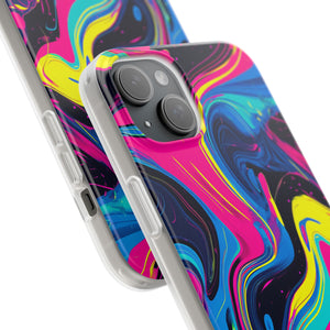 Pantone Neon Patterns | Phone Case for iPhone (Flexible Case)