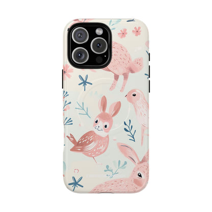 Pastel Whimsical Nature - Tough + MagSafe® iPhone 16 Phone Case