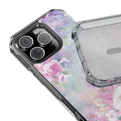 Dreamy Floral Watercolor - Clear Impact iPhone 16 Phone Case