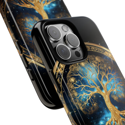 Cosmic Tree Radiance - iPhone Case